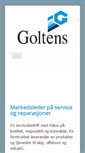 Mobile Screenshot of goltens.no