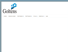 Tablet Screenshot of goltens.no